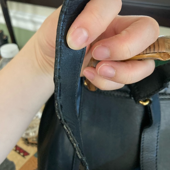 RARE GUCCI LEATHER SHERRYLINE BACKPACK - Picture 12 of 16